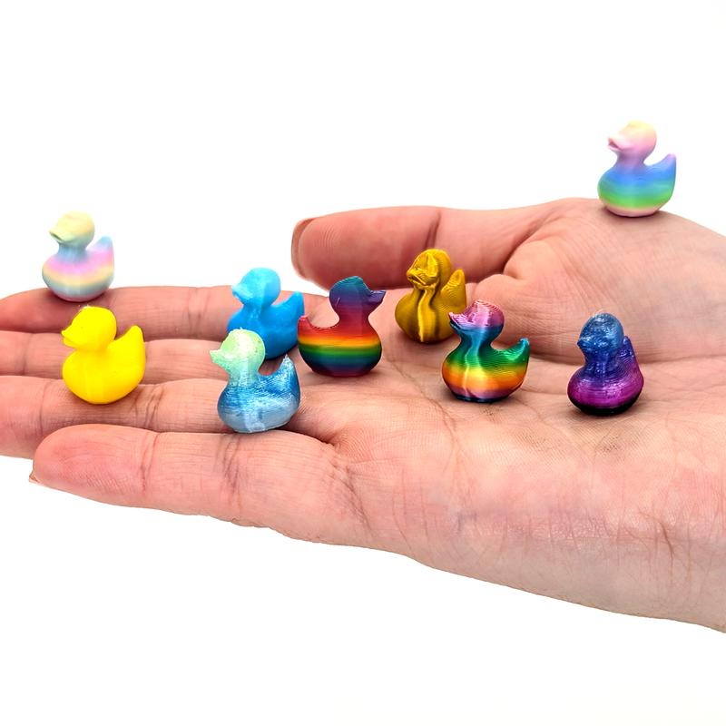 Tiny Ducks - Miniature Ducklings Figurines - Quack-tastic Charm in Every Box! Decor Ornaments Gift