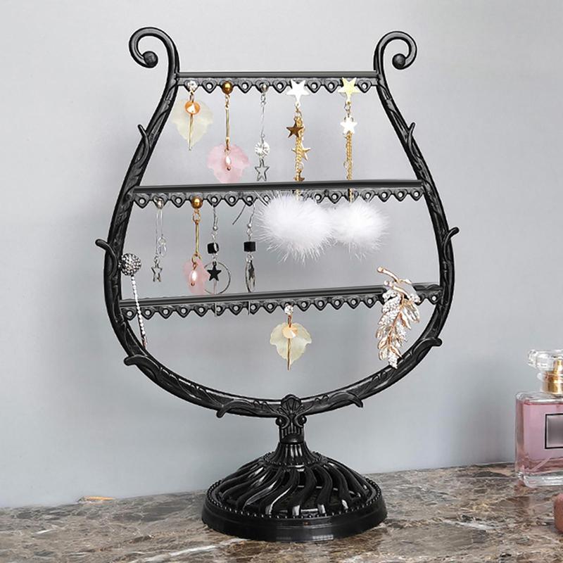 Creative Jewelry Storage Rack without Jewelry, 1 Count Vintage Earring Organizer, Jewelry Display Stand, Home Organizer for Bedroom, Home Accessories