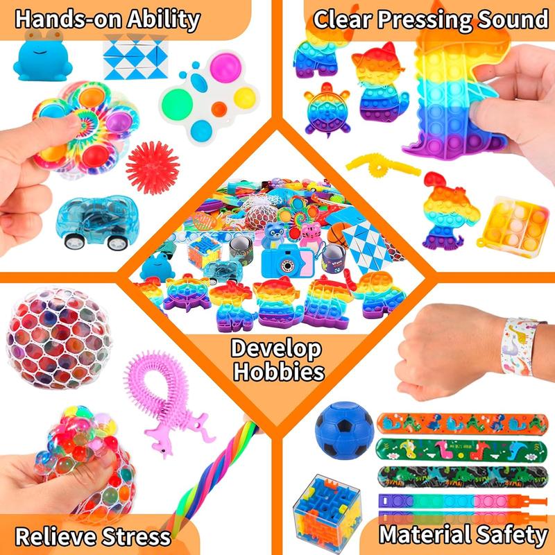 1000 Pcs Party Favors for Kids, Fidget Toys Bulk, Birthday Gift Toys, Fidgets Stocking Stuffers, Treasure Box Birthday Party, Goodie Bag Stuffers, Carnival Prizes, Pinata Filler Stuffers for Classroom