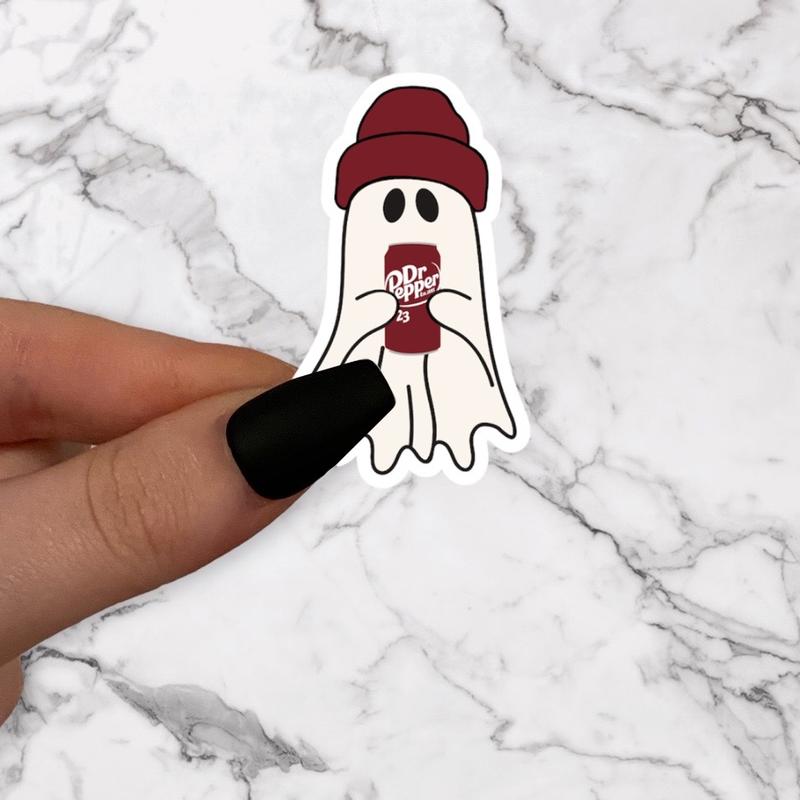 Dr Pepper Ghost Sticker