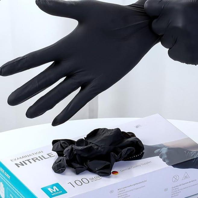 Nitrile Examination Gloves, Pack of 100