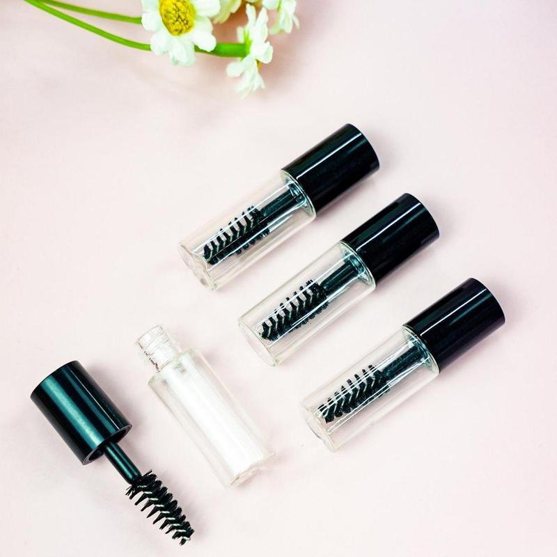 3ml Empty Mascara Tube Wand, 10pcs set Mini Eyelash Cream Container Bottle, Eyelash Packing Tube Container For Home and Travel