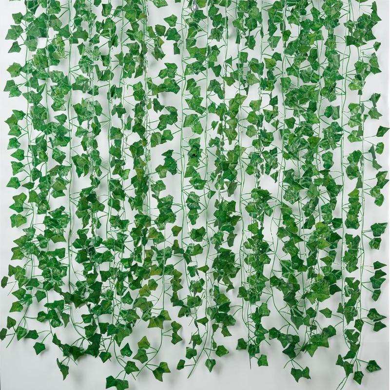 12 Pack 84 Feet Fake Ivy Vines for Room Decor - Artificial Plant Ivy Leaves Hanging Garlands