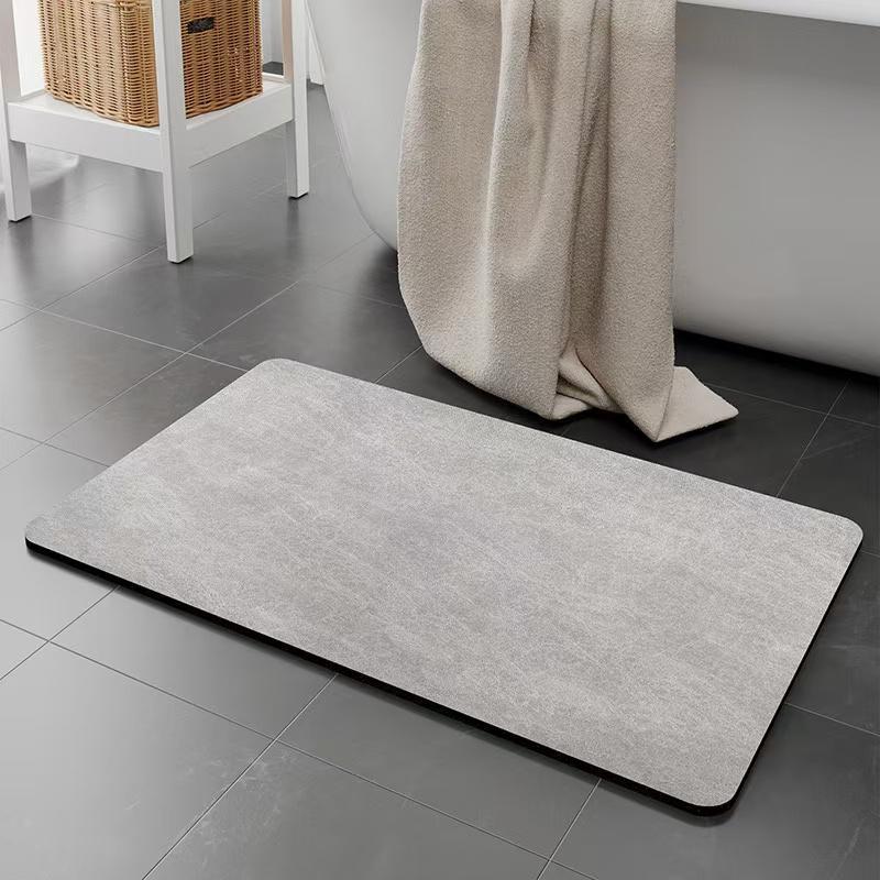 Bathroom Mat, 2 Counts set Non-slip Absorbent Bath Mat, Quick Drying Bathroom Mat, Bathroom Accessories, Home Supplies