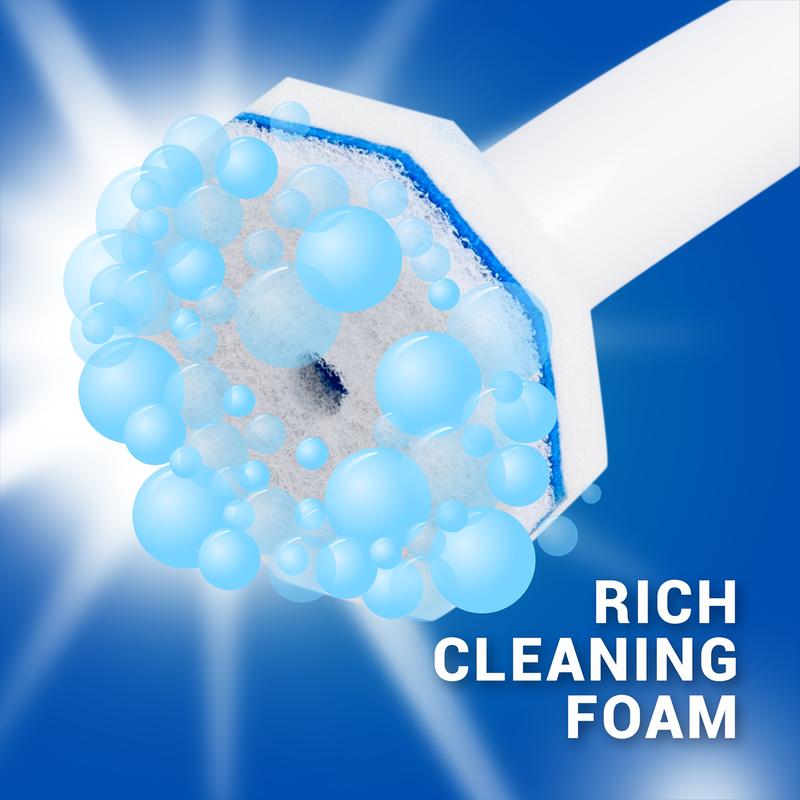 Disposable Toilet Cleaning Refill, 10 20 30 50 80 100pcs, Disposable Toilet Cleaning Sponge Head, Toilet Cleaning Pad, Bathroom Cleaning Brush Refill, Cleaning Supplies, Cleaning Tools, Back-to-School Supplies