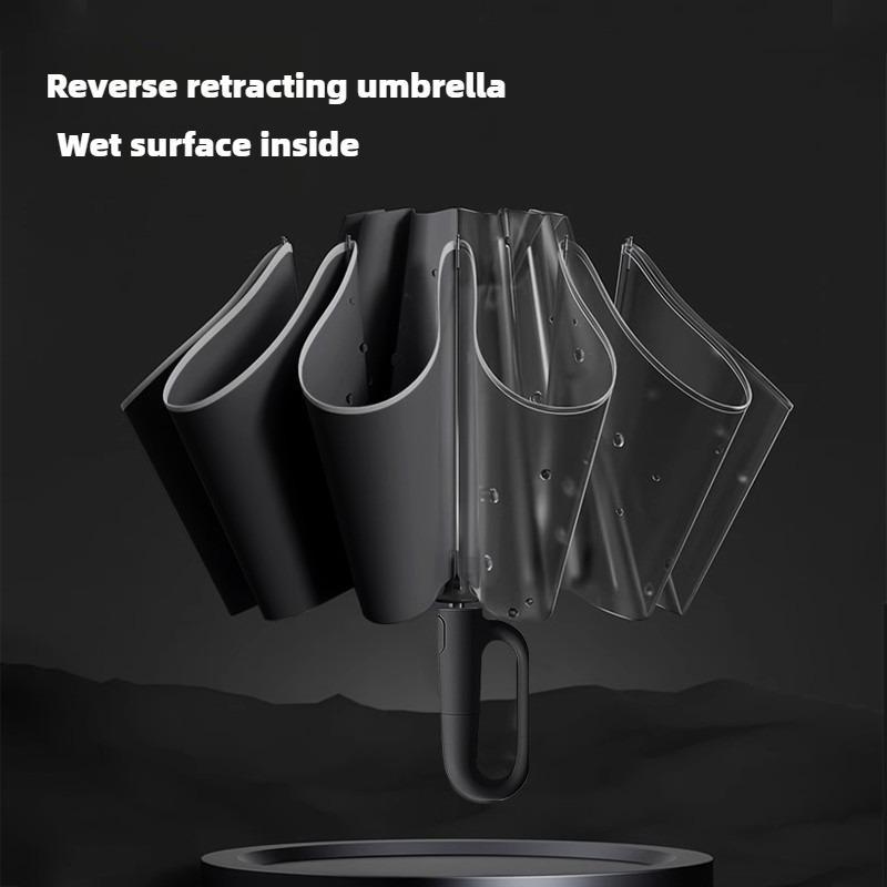 Automatic Umbrella, 1 Count Portable Folding Umbrella, Windproof Umbrella for Outdoor Activities, Umbrella for Men & Women