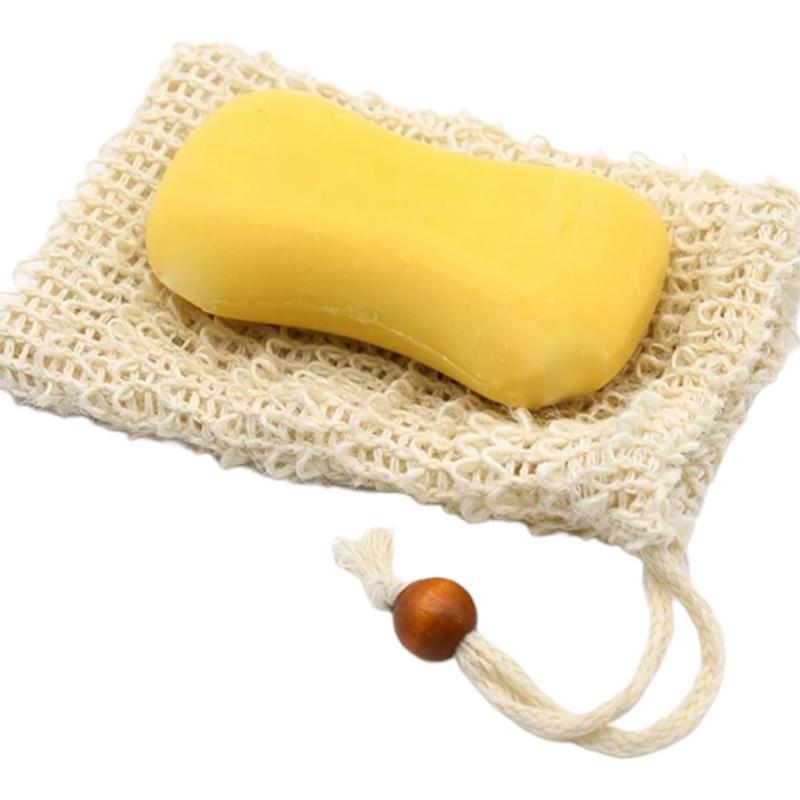 Exfoliating soap bag