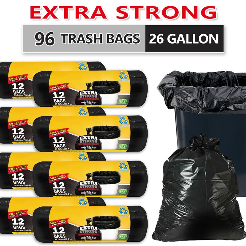 Xtratuff Trash Bag Roll 26GAL 96CT Made In India