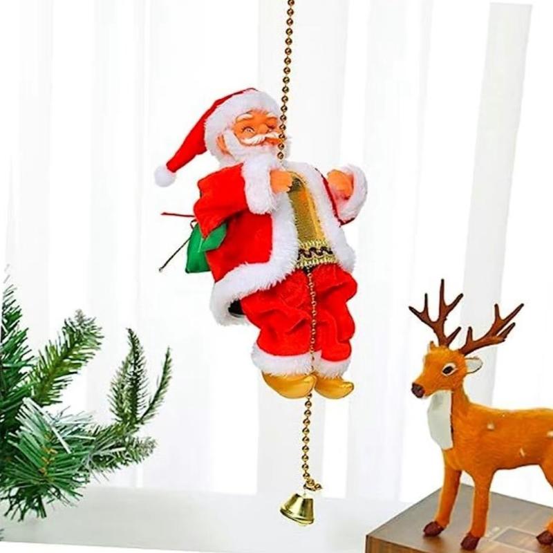 Santa Claus Christmas Present Decorations for Festive Home Parties