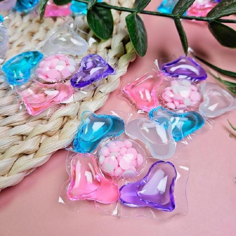 5 in 1 Laundry Beads, 20pcs 30pcs 50pcs Long Lasting Fragrance Laundry Beads, Laundry Detergent Beads, Household Laundry Tools