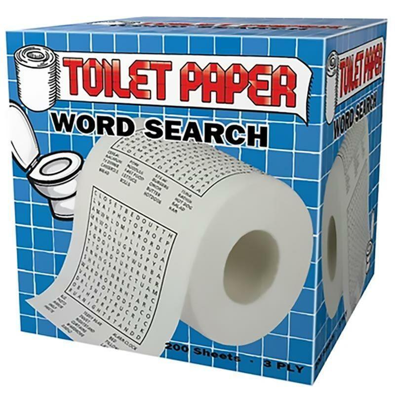 Word Search Toilet Paper