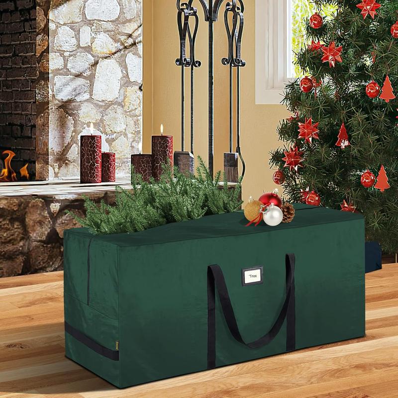 7.5 9 ft Extra Large Christmas Tree Storage Bag With Reinforced Handles and Dual Zippers for Wide Opening