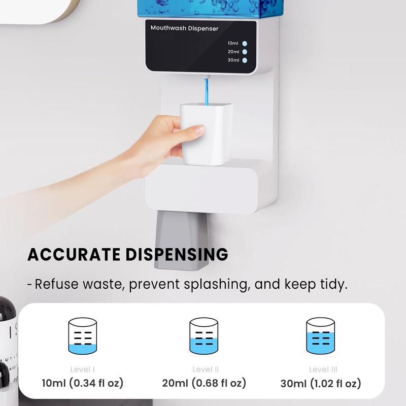 Automatic Mouthwash Dispenser for bathrooms Soap