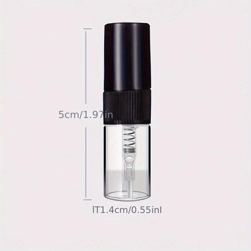 Portable Perfume Bottle Set, 21pcs set Including 18pcs 2ml Empty Perfume Spray Bottle and 3 Accessories, Refillable Perfume Atomizer Bottle, Travel Sprayer Bottle, Perfume Dispenser, Skin Care Tools