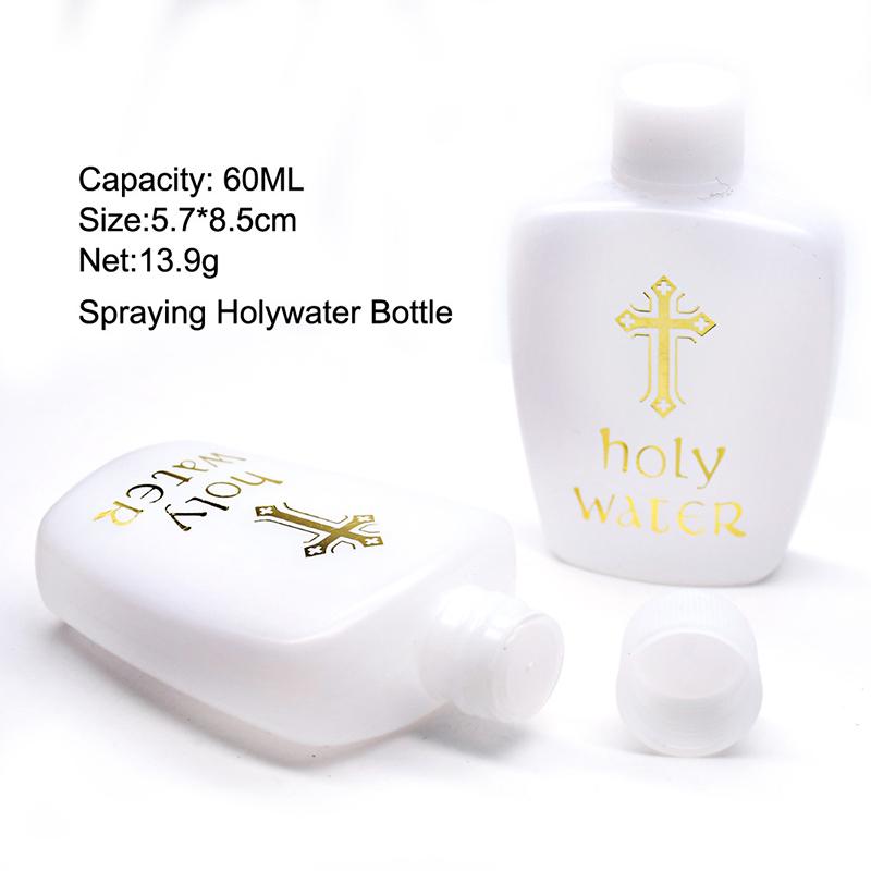 2PCS 60ml Holy Water Bottle Sturdy Prime Church Holy Water Bottle