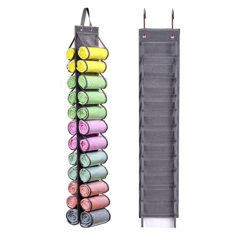 Tights Storage Bag, 1 Count Foldable Tights Storage Box, Clothes Storage Rack Can Hold 24 Pairs of Tights, Portable Wardrobe Storage Rack