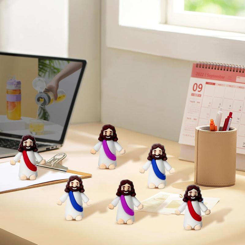 Mini Jesus Figures, Set of 30pcs Action Figures Little Jesus Figures, Tiny Jesus Figures to Hide and Seek Religious Gifts for Easter Egg Stuffers