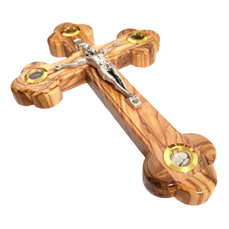 Olive Wood Cross from the Holy Land