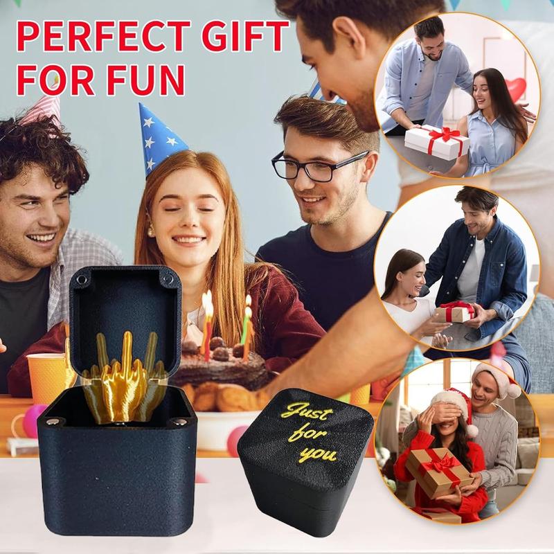 CHRISTMAS SALE: 3 Packs Finger in a Box, Finger Surprise Gift Box, 3D Printed Finger in a Surprise Prank Pop up Gift Box, FSurprising Reveal Give Others a Different Surprise