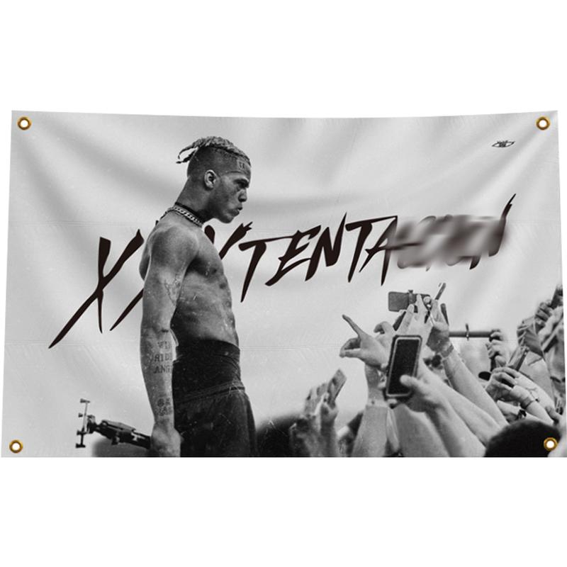 XXX Flag Rapper Banner Hip Hop Tapestry  3x5 Ft Decor