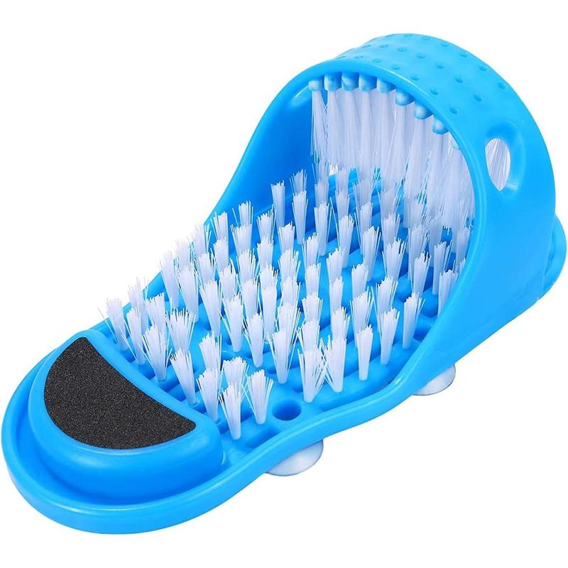 Simple Feet Cleaner, Magic Foot Scrubber,Exfoliating Easy Feet Cleaning Brush,Feet Washer Foot Shower Spa Massager Slippers for Unisex Adults