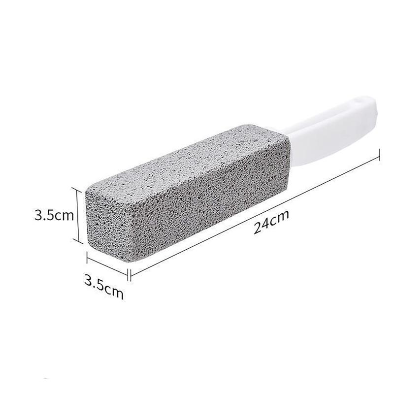 Pumice Stone Toilet Bowl Cleaner, 2 Count Pumice Stone for Toilet Cleaning, Toilet Pumice Stone with Handle