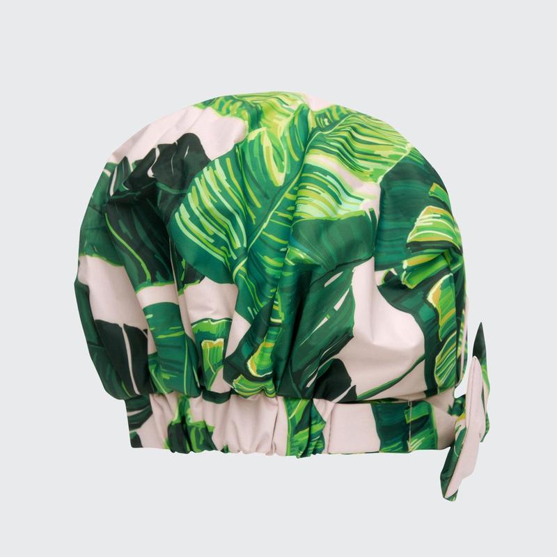 Luxury Shower Cap - Palm