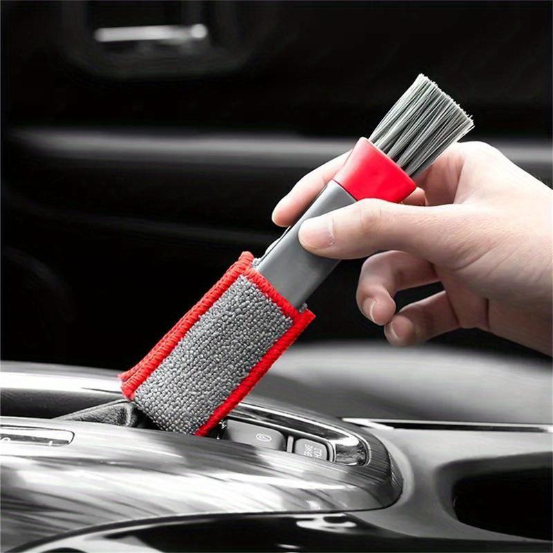 Car Air Vent Cleaning Brush, Double Head Car Air Vent Cleaning Brush, Auto Detailing Cleaner, Multifunctional Car Interior Cleaning Brush