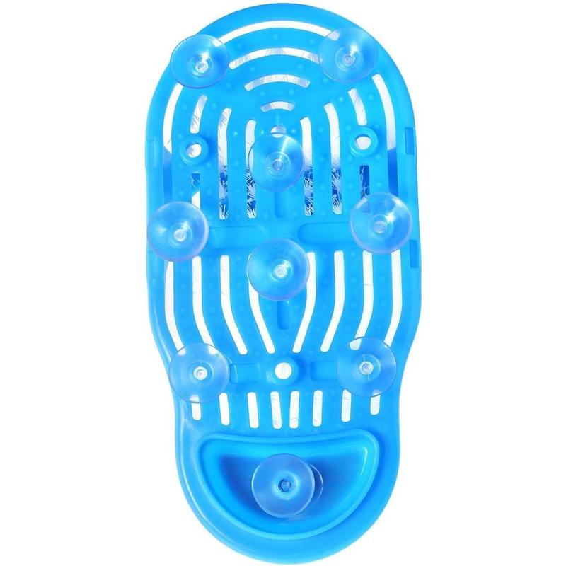 Simple Feet Cleaner, Magic Foot Scrubber,Exfoliating Easy Feet Cleaning Brush,Feet Washer Foot Shower Spa Massager Slippers for Unisex Adults