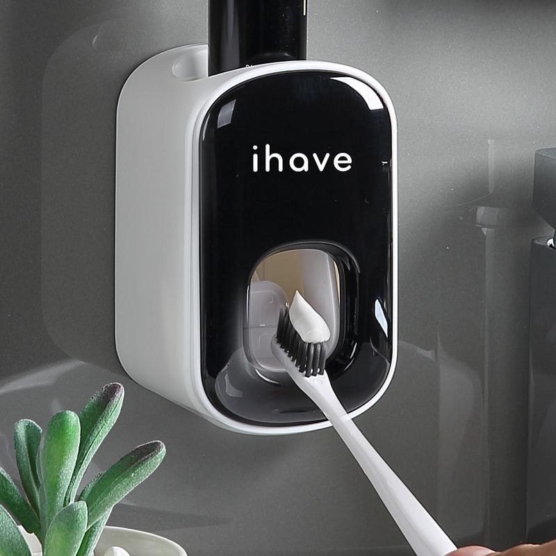 iHave Toothpaste Dispenser Wall Mounted, Automatic Toothpaste Squeezer Bathroom Accessories