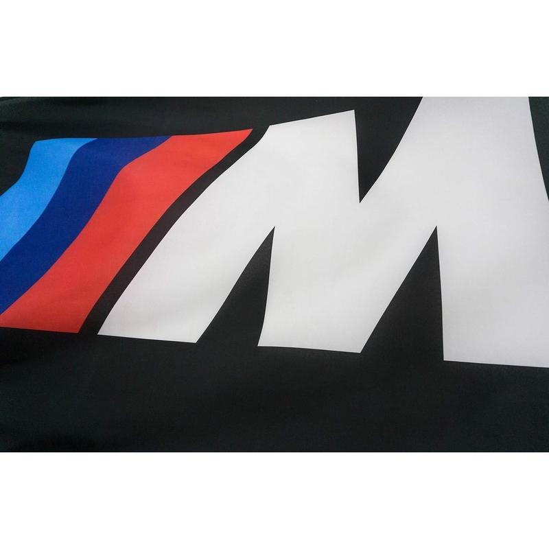 Car Flag 3x5 FT Fade Resistant For M Logo IIIM Racing Car 150D Quality Thicker Large Garage Decor Banner Room Wall