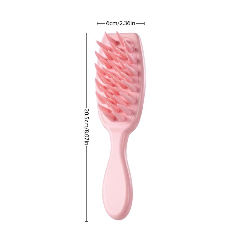 Comfort Long Handle Shampoo Brush, Hair Care Hair Comb, Scalp Massge Comb, Soft Scalp Massager Hair Cleaner, Anti-itching Hair Comb for Healthy Hair Root, Adult Hair Washing Cleaning Comb, Fall Gift, Christmas Gift