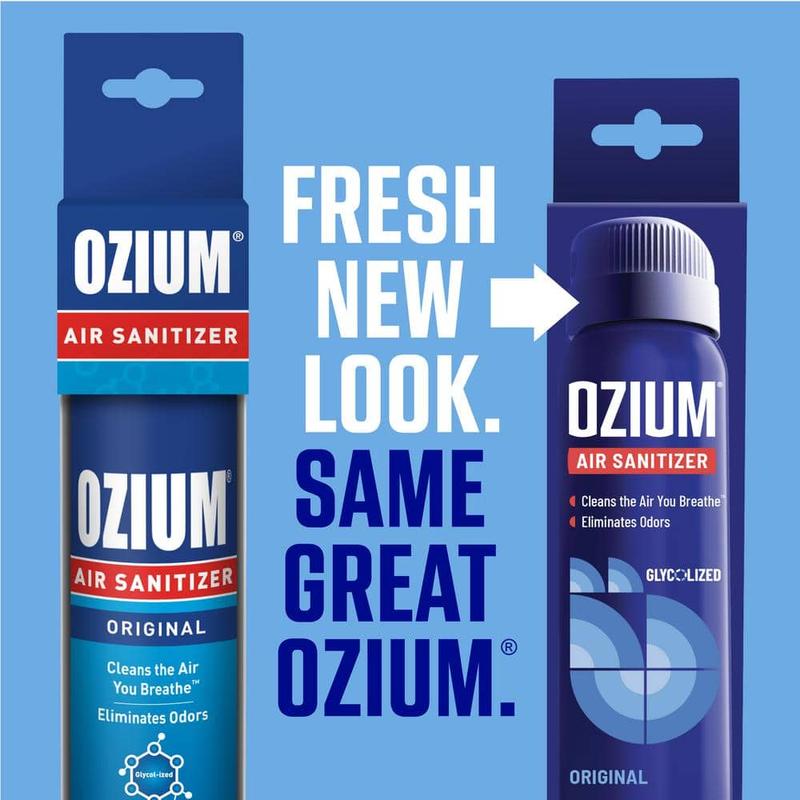 Ozium Air Freshener Dispenser, Original - 8oz (2 pack)