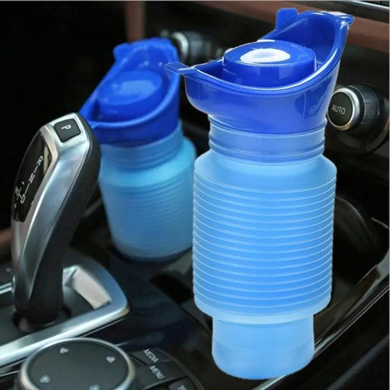 750ML Portable Car Urine Bottle for Adults, Emergency Urine Bottle for Car Use, Foldable Urine Bottle for Outdoor Car Travel Traffic Camping