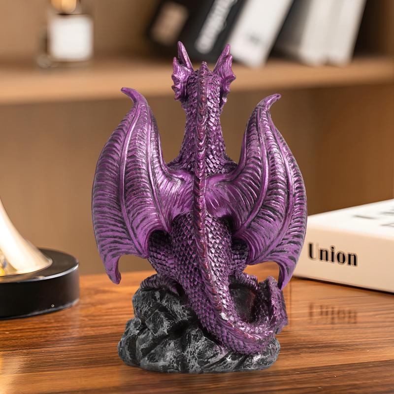 Dragon Design with Crystal Ball Desk Ornament, 1 Count Creative Fashion Desk Decorative Ornament, Desk Decoration for Home Living Room Bedroom Office School Dormitory, Home Decoration Supplies