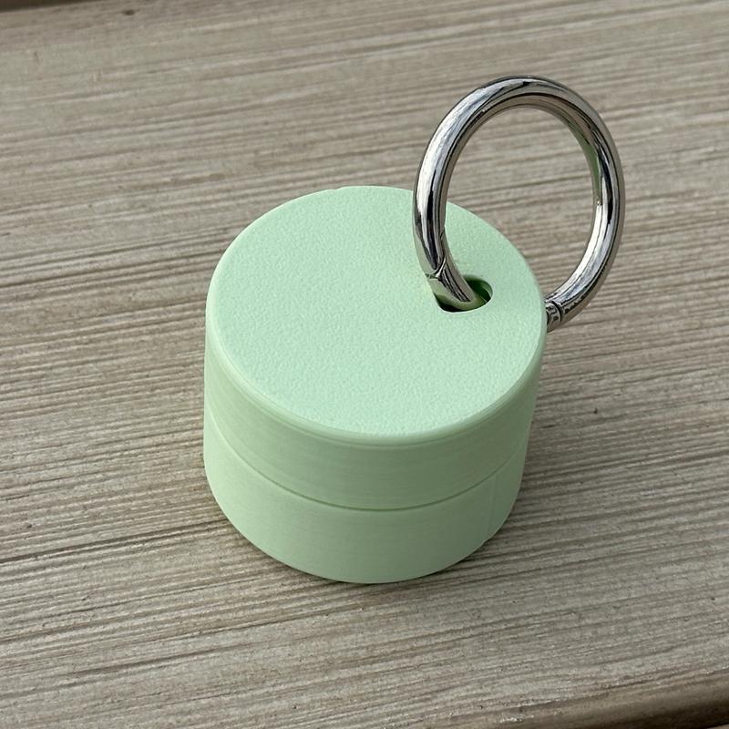 Airtag Travel Ring Box | Keychain Ring Box | Travel Jewelry Holder | Travel Pill Box