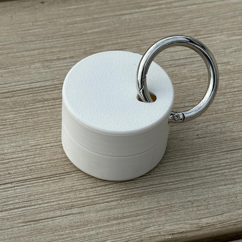 Airtag Travel Ring Box | Keychain Ring Box | Travel Jewelry Holder | Travel Pill Box