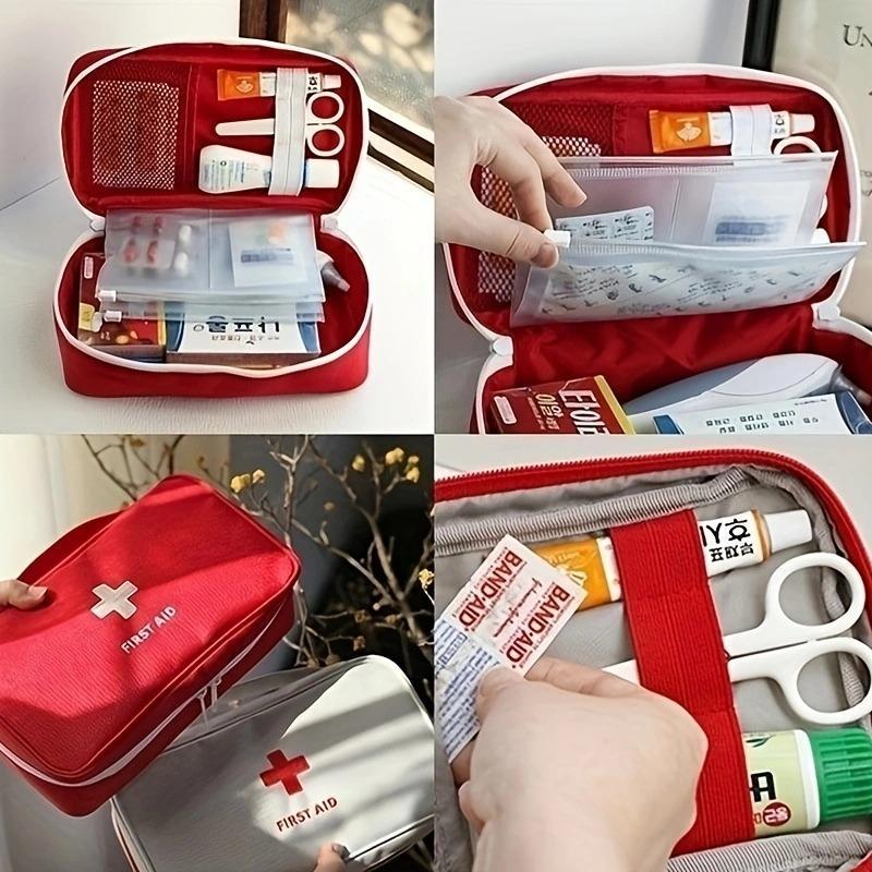 Portable Empty Medicine Storage Bag, 1 Count Travel Medicine Storage Bag, Travel Pouch for Outdoor Camping