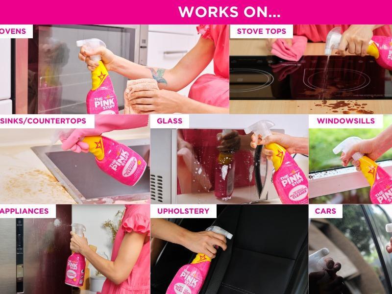 The Pink Stuff - The Miracle Multi-Purpose Cleaner Spray- 25.36 Fl Oz Household Cleaning Kitchen