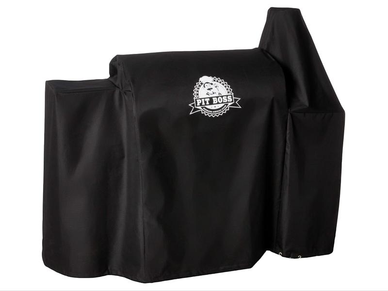 Grills 73821 Pit Boss Deluxe and 820 Pro Series Pellet Grill Cover, PB820D, Black Wood Accessory Waterproof