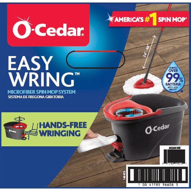 O-Cedar EasyWring Spin Mop & Bucket System