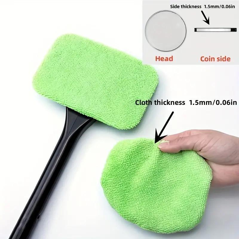 Car Windshield Cleaning Brush, Car Windshield Defogging Cleaning Brush, Car Window Cleaning Tool, Car Cleaning Accessories