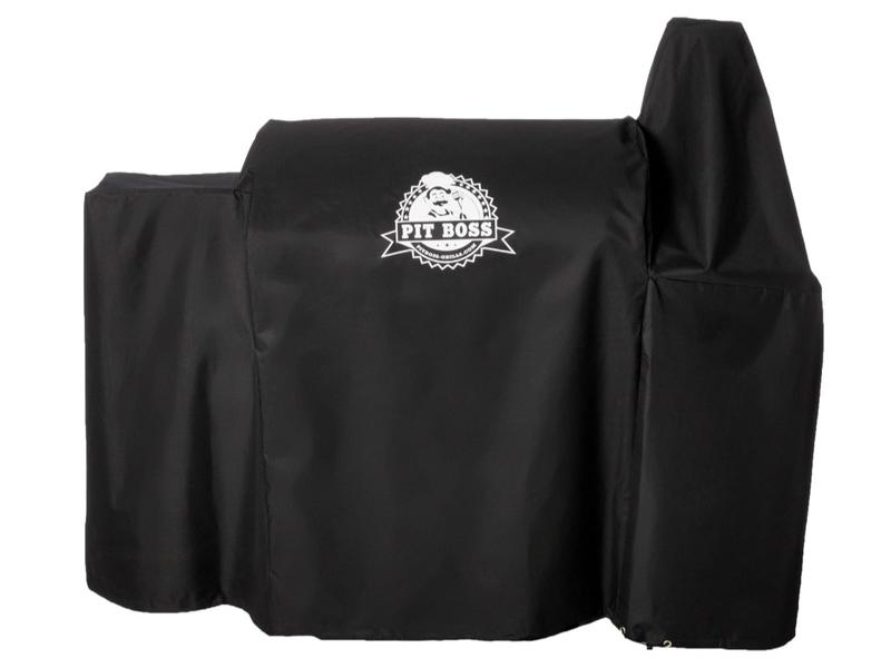 Grills 73821 Pit Boss Deluxe and 820 Pro Series Pellet Grill Cover, PB820D, Black Wood Accessory Waterproof