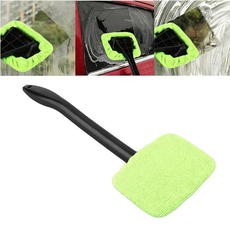 Car Windshield Cleaning Brush, Car Windshield Defogging Cleaning Brush, Car Window Cleaning Tool, Car Cleaning Accessories