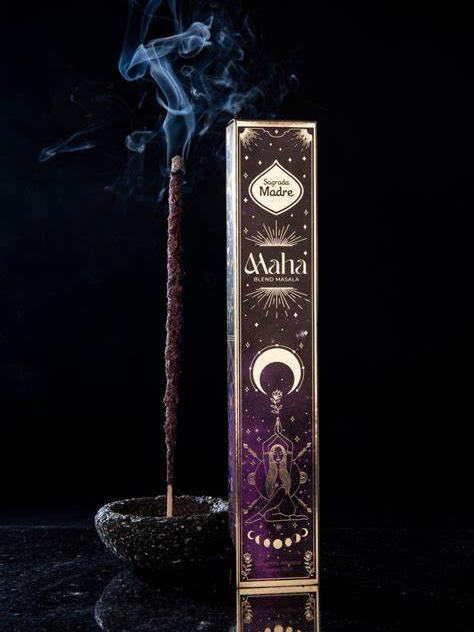 Maha Incense Blend | Sagrada Madre | Nature | Gaia | Rose Petals |Gardenia | Lily | Eucalyptus | Vanilla