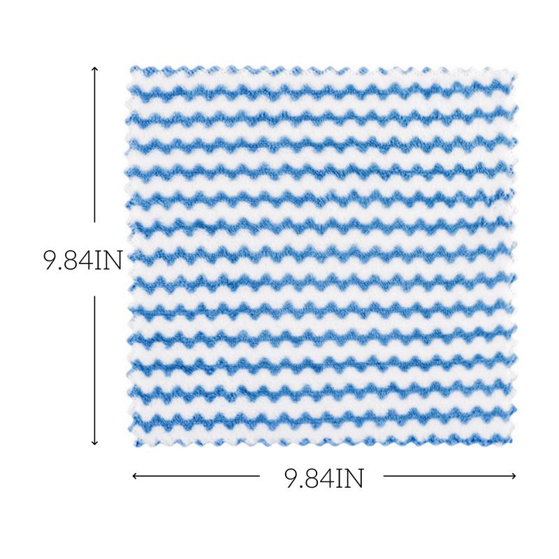 10 Counts Microfibe Kitchen Cleaning Cloths，Kitchen Towels for Dish Dry&Wet Washing,Reusable and Washable Towels,Multipurpose Random Color Dishwashing Rags for Kitchen, Sinks, Pots, Pans,furniture