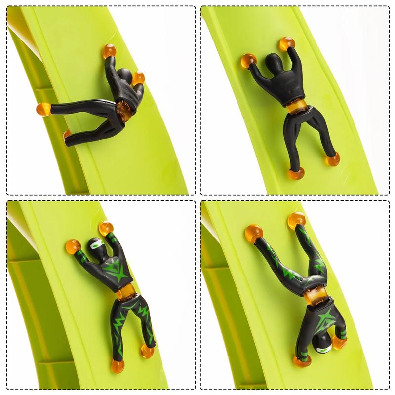 28Pcs Sticky Climbing Ninja with Kids Valentines Cards for Valentine Party Favors