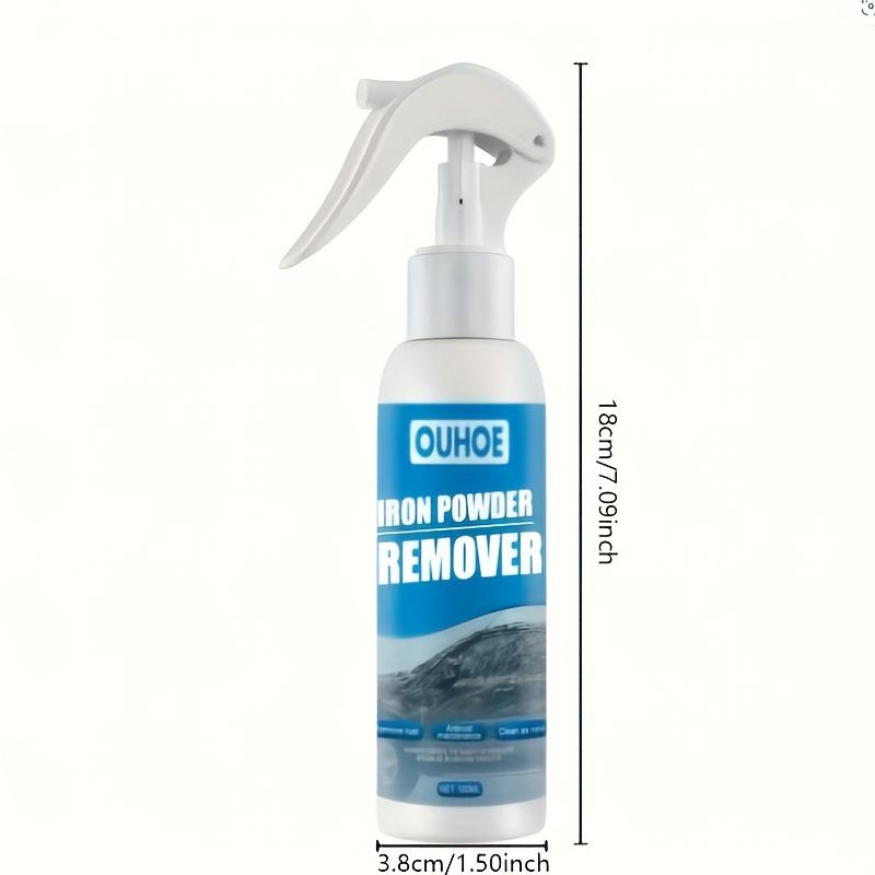 100ml Car Iron Powder Rust Remover Spray Anti Rust Rust Remover Car Supplies Stain Remover Rust Remover Cleaning Supplies