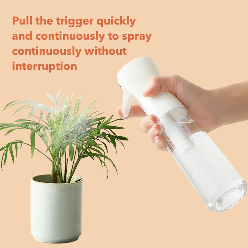 2 count Sprayer Continuous Hair Water Ultra Fine Spray Bottle Propellant Free for cleaning, gardening, 7.04 oz   200 ml bisphenol Organiser Canister