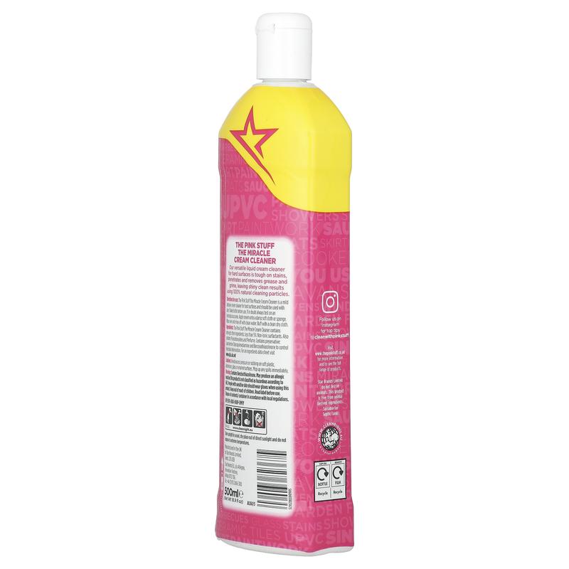 The Pink Stuff The Miracle Cream Cleaner, 16.9 fl oz (500 ml)